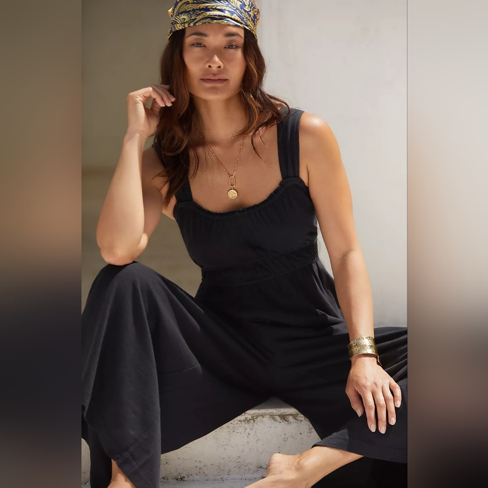The Simona Scoop-Neck Jumpsuit
